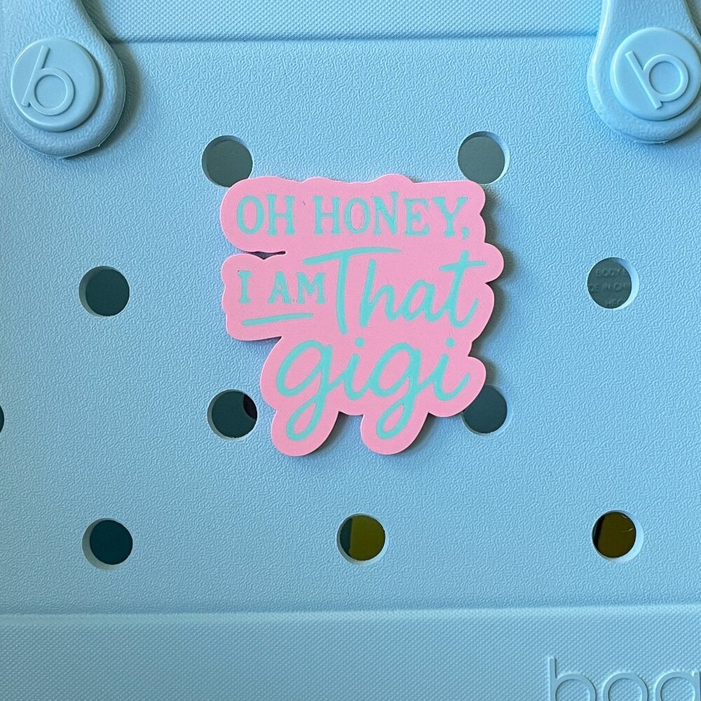 B Stock Oh Honey I Am That Gigi Bogg Charm-Gigi Bogg Charm-New